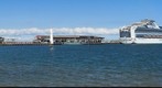 Diamond Princess at Station Pier, Port Melbourne, Mar 19, 2006