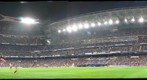 Real Madrid - Atlético de Madrid. Vista desde el fondo Sur