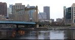 Minneapolis, MN SW View looking at Hennepin Bridge