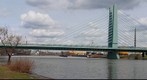 Panorama of "Werksbrücke West" Frankfurt-Hoechst, Germany