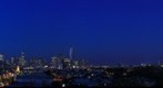 Melbourne Skyline from Port Melbourne at Night, Mar 31, 2010