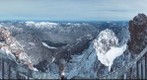 The Zugspitze,view to Eibsee and Garmisch Partenkirchen