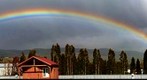 Rainbow from Vista del Lago, Lake Chelan WA