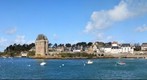 SAINT MALO L'ANSE DE SOLIDOR A MAREE HAUTE 