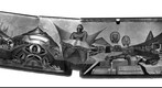 Internado Nacional Barros Arana : Mural de la Sala de Profesores (Santiago : Chile : ca. 1974).