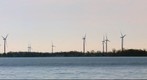 Wolfe Island windmills in the morning