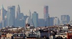 brooklyn skyline from F train