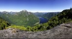 Ocean Falls British Columbia from Goat Mountain