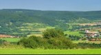 Weitsicht vom Katzenstein bei Andenhausen (Brunnhartshausen, Neidhartshausen, Zella, Diedorf, Fischbach, Empfertshausen)