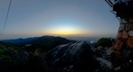 Panorama taken from the top of Mount Tamalpais, just North of San Francisco.