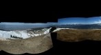 Vue sur le Mont Blanc à partir du Semnoz (Près d'Annecy)