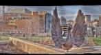 Bird sculptures, St. Paul, Minnesota (HDR)