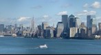 Ellis Island &amp; New York City Skyline