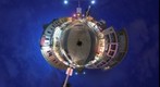 Bay Street in Port Melbourne at Coles Crosswalk, Little Planet Projection, Jun 14, 2009 at 5:45pm