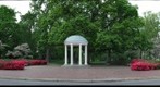 The Old Well on a beautiful day at UNC, Chapel Hill