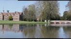 Audley end stables, bridge and lake