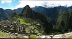 Machu Picchu "The Lost City of the Incas", one of the Seven Wonders of the Modern World, view from just below the Guardhouse.