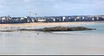 LES PLAGES DE SAINT MALO DEPUIS LA PLAGE DU PONT