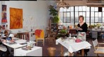 Catherine Reid Day in her studio