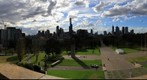 Melbourne Skyline from the Shrine of Remembrance, Apr 22, 2010 (3:21 to 3:33pm)