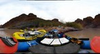 Grand Canyon GigaView #13 Hance Rapid - On the Boats