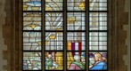Glas 9. Aankondiging geboorte van Johannes.