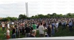 Sword's FNL May 7th 2010 Sword Panorama 2 - View of crowd at 7:00 pm