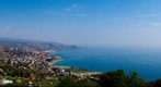 San Remo from above the hills