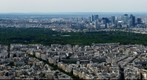 Panorama from Eiffel Tower in Paris 360degree