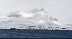 Base Esperanza, Antarctic Peninsula clearing after storm