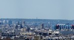 Panorama over Paris from Belleville