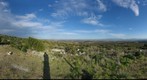 360° panorama in front of Château de Salveterra, France