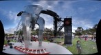 Raygun Gothic Rocketship at Maker Faire - 4