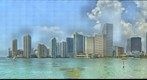 Miami Downtown Skyline HDR