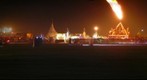 Burning Man at Night - 2007 - Esplanade from 2 to 4 o'clock