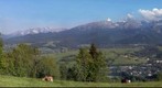 Zakopane i Tatry z Rafaczanskiego Wierchu