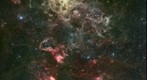 Stellar debris created the Honeycomb nebula