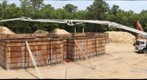 Foundation for new house, Watermill, Hamptons, New York