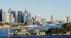 Sydney City and Harbour from Balls Head wide