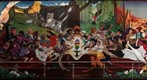 Denver Airport Mural 4/4 - In Peace and Harmony with Nature