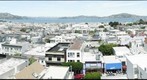 View of San Francisco Bay from rooftop
