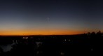 West from McMahons Point, Sydney, at sunset