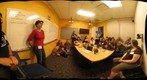Paige Saez does her thing at Where Camp 2008 (wherecamp_05_paige)