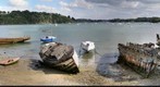SAINT MALO LA PASSAGERE LE CIMETIERE DES VIEUX BATEAUX