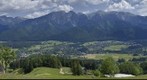 Tatry i Zakopane z Polany Szymoszkowej