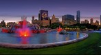 chicago fountain hdr