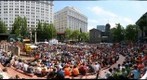 World Cup Final Game at Pioneer Courthouse Square