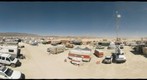Burning Man 2009 from mast in Burning Man Earth Camp  (rv_360_saturday_27x9)