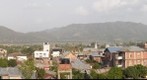 View of Lamka Town from Don Bosco High School, Lamka, Churachandpur, Manipur, North East India