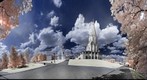 Kolomenskoye, Church of the Ascension (Infrared pano)